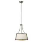 Charlotte 3 Light Pendant Antique Nickel