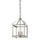Larkin 2 Light Small Pendant Brushed Nickel