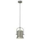 Pullman 1 Light Pendant Brushed Nickel