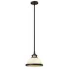 Amelia 1 Light Mini Pendant Buckeye Bronze