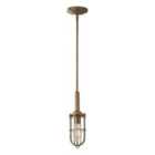 Urban Renewal 1 Light Mini Pendant Dark Antique Brass