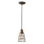 Urban Renewal 1 Light Pendant Parisian Bronze