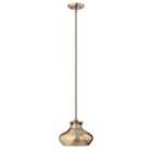 Congress 1 Light Pendant Brushed Caramel