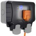 BG Smart Weatherproof Double Switched Power Socket - 13A