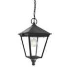 Norlys Turin 1 Light Chain Lantern - Black