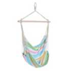 Outsunny Garden Hammock Chair Yard Hanging Rope Cotton Cloth - Green