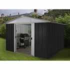 Yardmaster Castleton No Floor Metal Apex Shed 10 x 13ft