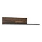Furniture To Go Brooklyn Shelf In Walnut And Dark Matera Grey