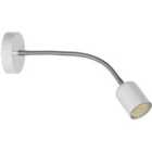 Milagro Wall Lamp Maxi White 1 x GU10