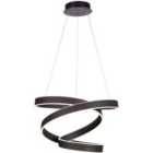 Milagro Pendant Lamp Andromeda Black 45W LED