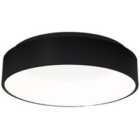 Milagro Ceiling Lamp Ohio Black 24W LED