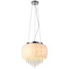 Milagro Pendant Lamp Nova 3 x E14 LED Chrome