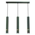 Milagro Pendant Lamp Joker Green 3 x E27