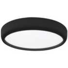 Milagro Ceiling Lamp Gea Black 36W LED Ø390 Mm