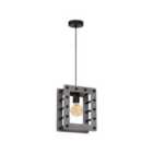 Milagro Pendant Lamp Theo 1 x E27 Black / Grey