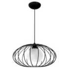 Milagro Pendant Lamp Kronos Black 1 x E14