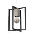 Milagro Pendant Lamp Ralph 1 x E27 Black