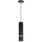 Milagro Pendant Lamp Vidar Black 1 x GU10