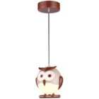Milagro Pendant Lamp Owl 1 x E14 LED