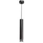 Milagro Pendant Lamp Dani Black/Chrome 1 x GU10
