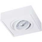 Milagro Spot Light Nusa Square White 1 x GU10