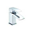 Swoop Mono Basin Mixer And Press Top Waste