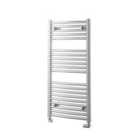 Towelrads Pisa Curved Towel Radiator, 1000 x 500mm - Chrome