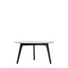 Columbia Round Coffee Table Black 90 X 90 X 45Cm