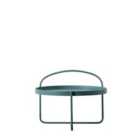 Melton Coffee Table Teal 65 X 65 X 50Cm