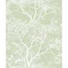 Holden Decor Whispering Trees Green Wallpaper 10m x 53cm