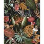 Holden Decor Wonderland Black Wallpaper 10m x 53cm