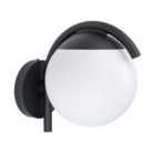 Eglo Prata Vecchia Outdoor Wall Light Black/White