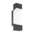 Eglo Gorzano Outdoor Wall Light Anthracite/Sat