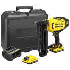 Stanley FatMax V20 SFMCN616D2K-GB 18V 2 x 2.0AH Cordless Nailer with Kitbox