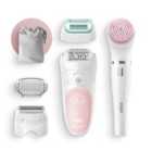 Braun Silk-?pil Beauty Set 5 5-875 Starter 4-in-1 Cordless Wet & Dry Hair Removal - Epilator, Shaver, Trimmer, Face Cleanser
