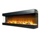 Sahara Electric Inset Media Wall Fire 61"
