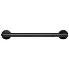 Croydex Straight Black Grab Bar - 300mm