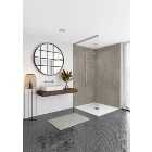Wetwall Elite Gold Stone Post-Formed Finished Edge Single Shower Panel - 2420 x 1200 x 10mm