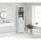 Greenhurst Tall Storage Cabinet White