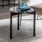 Crossland Grove Morag Side Table Black