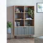 Crossland Grove Osaka Open Display Bookcase Shelving