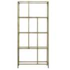 Crossland Grove Porto Display Unit Bookcase Champagne