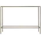 Crossland Grove Porto Console Table Champagne