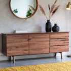Crossland Grove Valencia 2 Dr/3 Drawer Sideboard Walnut