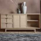 Crossland Grove Tokyo 3 Drawer 2 Door Sideboard
