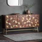 Crossland Grove Taton 3 Door Sideboard