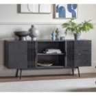 Crossland Grove Holshen Sideboard Black