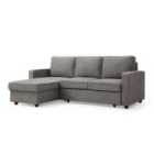 Tulip Corner Sofa Bed Grey