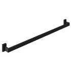 Hadleigh Single Towel Rail - Matt Black