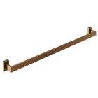 Hadleigh Single Towel Rail - Brushed Bronze